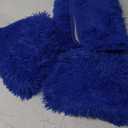 Reyox 3 Pieces Shaggy Bath Mat Set, Soft Absorbent Plush Microfiber Bathroom Rugs, Non Slip Bath Rugs Royal Blue 3 PCS