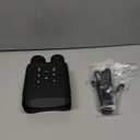 Night Vision Goggles, Full-Color 4K Night Vision Binoculars with 8000mAh Rechargeable Battery, 64GB Card, 7 Levels IR and 5X Digital Zoom 1968FT Viewing Range for Camping Hunting Essentials& Security