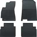 Car Floor Mats Custom Fit for Hyundai Elantra 2025 2024 2023 2022 2021 Odorless Washable Heavy Duty Rubber (All Weather) Floor Liners Black