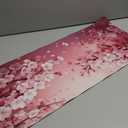 Cherry Blossom Pink Japanese Gaming Mouse Pad Large XL Long Extended Pads Big Mousepad Keyboard Mouse Mat Desk Pad Home Office Decor Accessories for Computer Pc Laptop