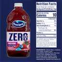 Ocean Spray ZERO Sugar Mixed Berry Juice Drink, Cranberry Juice Drink Sweetened with Stevia, 64 Fl Oz Bottle (EXP 03/10/26)