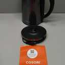 Cosori Electric Kettle, No Plastic Inner Lid, Filter & Spout, Stainless Steel Tea Kettle, Automatic Shut Off & Boil-Dry Protection, Durable Tea Kettle Boiler & Heater, 1.5L/1500W, Black