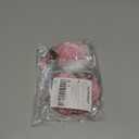 2 Pcs Scrunchie Lanyard Teacher for ID Badges Keys with 4 Card Holders, Stretchy Cute Scrunchie Lanyards for Work School Daily Use, Christmas & New Year Gift Set for Women Teachers