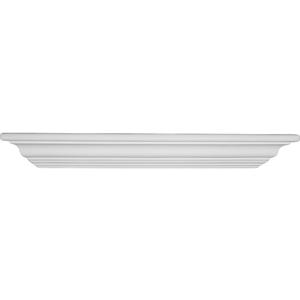 Ekena Millwork SH23X16X03 Mini Classic Corner Shelf, 22 7/8"W x 16 1/4"P x 2 5/8"H