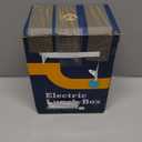 TRAVELISIMO Extra-Large Electric Lunch Box For Adults Holds up to 8 Cups - 80W Heated Lunch Box 1.8L Electric Food Warmers for Travel & Work, Portable Food Warmer - Loncheras Para Hombres De Trabajo (Black)