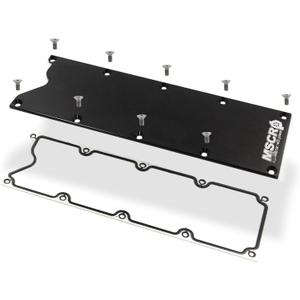 MSCRP LS Gen 3 Valley Pan Cover Plate with Gasket and Seals Low Profile Compatible with LSX LS1 LM7 LR4 LQ4 LS6 L59