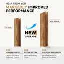 ATOPOSE Wood Texture Peel and Stick Vinyl Floor Planks, 37-Pack 54 Sq.Ft
