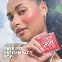 COVERGIRL TruBlend Skin Enhancer Baked Luminous Blush, with Hyaluronic Acid & White Rose Extract, Blends Seamlessly - Please Please Pink (Bright Pink with Light Swirls)