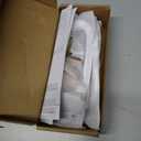 ACEPLANET Offset Position Keyed Sliding Patio Door Handleset with Mortise Lock, 45 Keyway, 3-15/16" H.C., Fits 1-3/8" to 2" Thick Doors, Non-Handed, White Diecast
