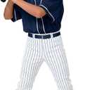 Boys Baseball Pants Youth Girls Softball Pants Toddler Kids Tee Ball Pant (White, M)