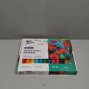 Mont Marte Acrylic Paint Set 24 Colours 36ml, Perfect for Canvas, Wood, Fabric, Leather, Cardboard, Paper, MDF and Crafts (24 Count (Each 1.22 Fl Oz))