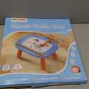 Kikapabi Magnetic Drawing Board, Doodle Board for Toddler Toys Age 1-3, Preschool Learning and Educational Sensory Toys for 1 2 3 Years Old Girl Boy Gifts (Pink)