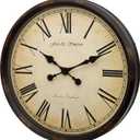 Grand Central Station Extra Large 50cm/20-Inch Wall Clock in Black