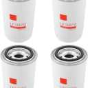 LF3970 Oil Filter Compatible with Cummins ISB QSB 5.9L/6.7L Diesel Engine Replaces P550428, P551019 3937736,3937144,B7177 (4 Pack)