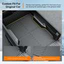 powoq 6FT Truck Bed Mat Compatible with 2005-2023 Toyota Tacoma Truck Bed Liner TPE Material Replacement for 2005-2016 2017 2018 2019 2020 2021 2022 2023 Toyota Tacoma Accessories(6FT Bed Mat)