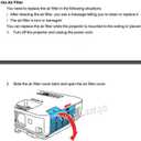 AWO Replacement Projector Air Filter Fit for EPSON ELPAF41 / V13H134A41 EB-1930,EB-1935,EB-1940W,EB-1945W,EB-1950,EB-1955,EB-1960,EB-1965,EB-1970W,EB-1975W,EB-1980WU,EB-1985WU,EB-2040,EB-2055,EB-2065