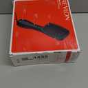 REVLON One-Step Hair Dryer and Styler, All-in-One Detangling and Straightener Brush for Salon-Quality Smooth, Straight Hair, More Shine and Less Frizz, Black (1 Count (Pack of 1))