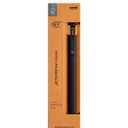 Uni Jetstream Prime Twist-Action Single Ballpoint Pen, 0.7mm Medium Point, Oil-Based Black Ink, Metal Body, Black (SXK350007.24)