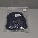 GRECERELLE Summer Short Sleeve Cardigan for Womens Lightweight Cropped Knit Sweater Shrug (Large, Navy Blue)