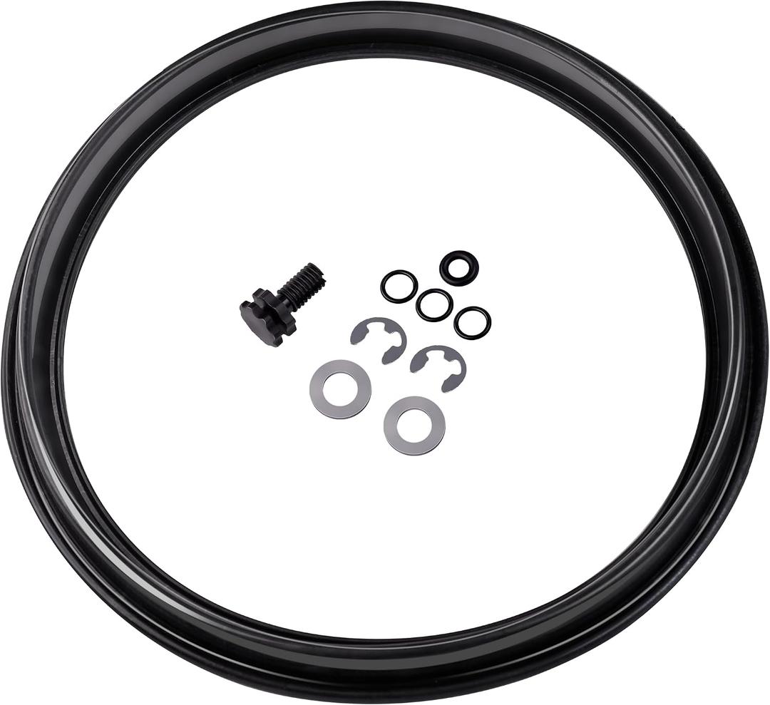 ECX1105 Pool Filter Diaphragm Gasket,ECX1014A Shaft Kit,and ECX1322A Directional Vent Valve with O-Ring Compatible with Hayward D.E Filter EC65, EC65A, EC75, EC75A