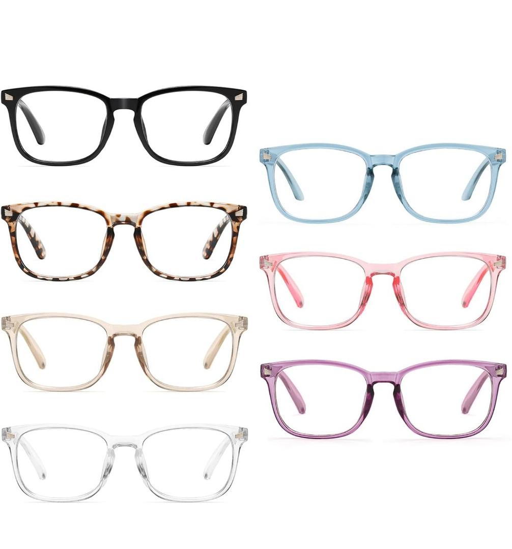 Reading Glasses for Women/Men, Eyeglasses, Blue Light Readers for Women/Men, Computer Eye Glasses, Cheaters 1.50