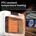 600W Dog House Heater,Anti-Bite Cord Heated Dog House,Wall-Mounted Dog HeaterKeep Your Pet Warm and Happy UL Tested for Safety (white)