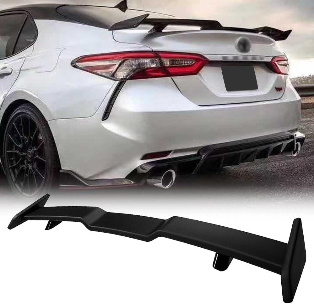 Fits for 2018 2019 2020 2021 2022 2023 2024 2025 Toyota Camry Rear Spoiler Wing Matte Black