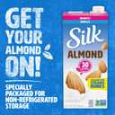 Silk Shelf-Stable Almond Milk, Unsweetened Vanilla, Dairy-Free, Vegan, Non-GMO Project Verified, 1 Quart (Pack of 6) (EXP 05/31/27)