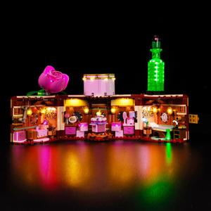 Nitemode Light Kit Compatible with Lego Wicked 75683, Upgraded Brightness Adjustable Lighting Accessories(No Model)
