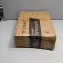 TVON Floor TV Stand with Mount for Most 32-60 Inch TVs up to 88lbs, Height Adjustable TV Floor Stand with Wood Base for Space Saving, Tall Floor TV Stand for Bedroom, Corner & Living Room, White