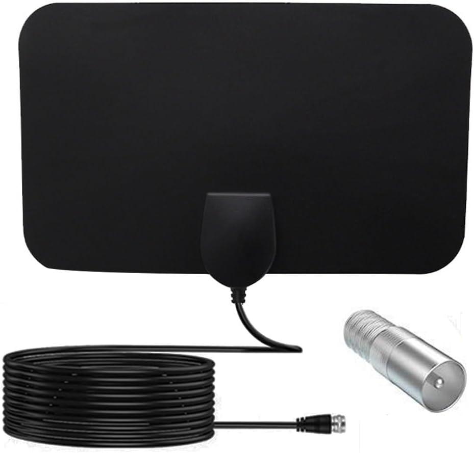 TV Antennas, HD Digital Antenna for Smart TV Indoor, 360Signal Reception - Digital TV Antenna Indoor Support 4K 1080p for All Type of HDTV Digital TV's