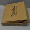 Ravinte 50 Pack | 5 Inch Cabinet Pulls Matte Black Stainless Steel Kitchen Drawer Pulls Cabinet Handles 5 Inch Length, 3 Inch Hole Center