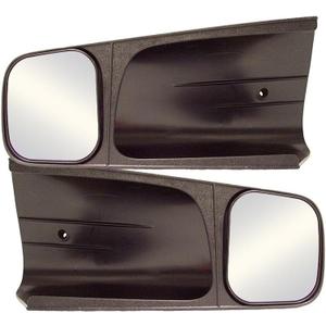 CIPA 10900 Custom Towing Mirror - Chevy/GMC/Cadillac, Pair, black