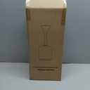 3 Way Touch Control Table Lamp, Dimmable Bedside Desk Lamp with Metal Base Modern Nightstand Lamp Stylish Grey Shade Simple Side Table Lamp for Bedroom, Living Room, Office or Den LED Bulb Included, Silver Base with Gray Shade 