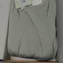 Yoofoss Rayon Made from Bamboo Baby Sleep Sack 6-12 Months 1.0 Tog Baby Wearable Blanket, Super Soft Infant Toddler Sleeping Sack 2-Way Zipper (Green)