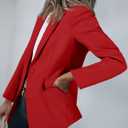 Cicy Bell Womens Casual Blazers Open Front Long Sleeve Work Office Suit Jackets Blazer
