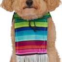 Rubies Serape and Hat Pet Costume Pet Costume for Dogs or Cats, Medium