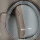 3-in-1 Toddler Potty Training Toilet with Flushing Sound, Wipes Storage & Toilet Paper Holder, Realistic Potty Chair with Detachable Seat and Easy-Clean Design for Boys & Girls Ages 18+ Months (Brown)