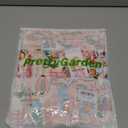 PRETTYGARDEN Womens Rompers for Summer 2025 Beach Vacation Clothes Short Sleeves Floral Jumpsuits Beach Cover Up (Large, Pink Watercolour)