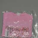 Little Girl Valentines Day Shirt Bow/Heart Clothes Toddler Valentines Day Outfit 3-8Y (Red)