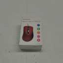 memzuoix Wired Mouse, USB Computer Mouse 1200 DPI Mobile Optical Mouse Ergonomic Design Computer Mice with 5FT Cord for Laptop, PC, Desktop, MacBook, 5 Buttons (Pomegranate Red)