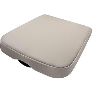 NHILES Center Console Cover Replacement Compatible with 2002 2003 2004 2005 2006 2007 2008 2009 2010 2011 2012 Dodge Ram Armrest Bin Lid Replace Part # WP051DVAA Color Gray