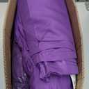 JOLLYVOGUE Queen Comforter Set 7 Pieces - Bed in a Bag Queen for All Season, Pintuck Bedding Comforter Sets with Comforter, Flat Sheet, Fitted Sheet and Pillowcases & Shams, Purple