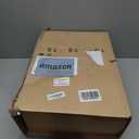 Feather Pillows Queen Size Set of 2 - Goose Down Hotel Bed Pillow for Sleeping, Soft 600 Thread Count Cotton Cover, Fluffy Support Surround Fill Polyester for Side, Back and Stomach Sleepers