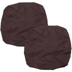 2pcs Pu  Chair Covers Stylish Stretch Protector  Easy to Install Seat 25×25"