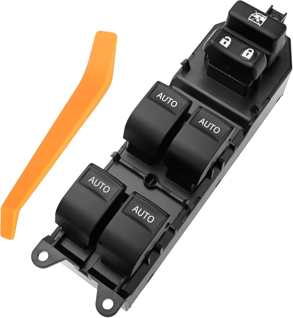 84820-0R040 Master Power Window Switch Driver Side Compatible with Tundra 2014 2015 2016 2017 2018 2019 2020 2021(4 AUTO Blue Lamp)