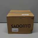 Black Raised/Elevated Ceramic Dog Bowl for Medium Large Sized Breeds, Large Dog Food Water Bowl with Stand, 8 in Non Slip Heavy Weighted 1800ml/ 7.6 Cups/60 OZ