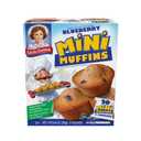 4 x Little Debbie Blueberry Mini Muffins, 5 Pouches, 8.44 OZ Box (EXP 08/03/26)