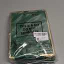 Yeaqee 10 Pack Metallic Paper Gift Bags with Handles Tissue Paper Thank You 5 Senses Gift Bag for Birthday Wedding Baby Shower Groomsmen Bridal Anniversary Favor 9 x 7 x 3.15''(Green, Gold)