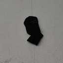 T4037 No Show Lightweight Tactical Sock No Cushion (Small, Black)